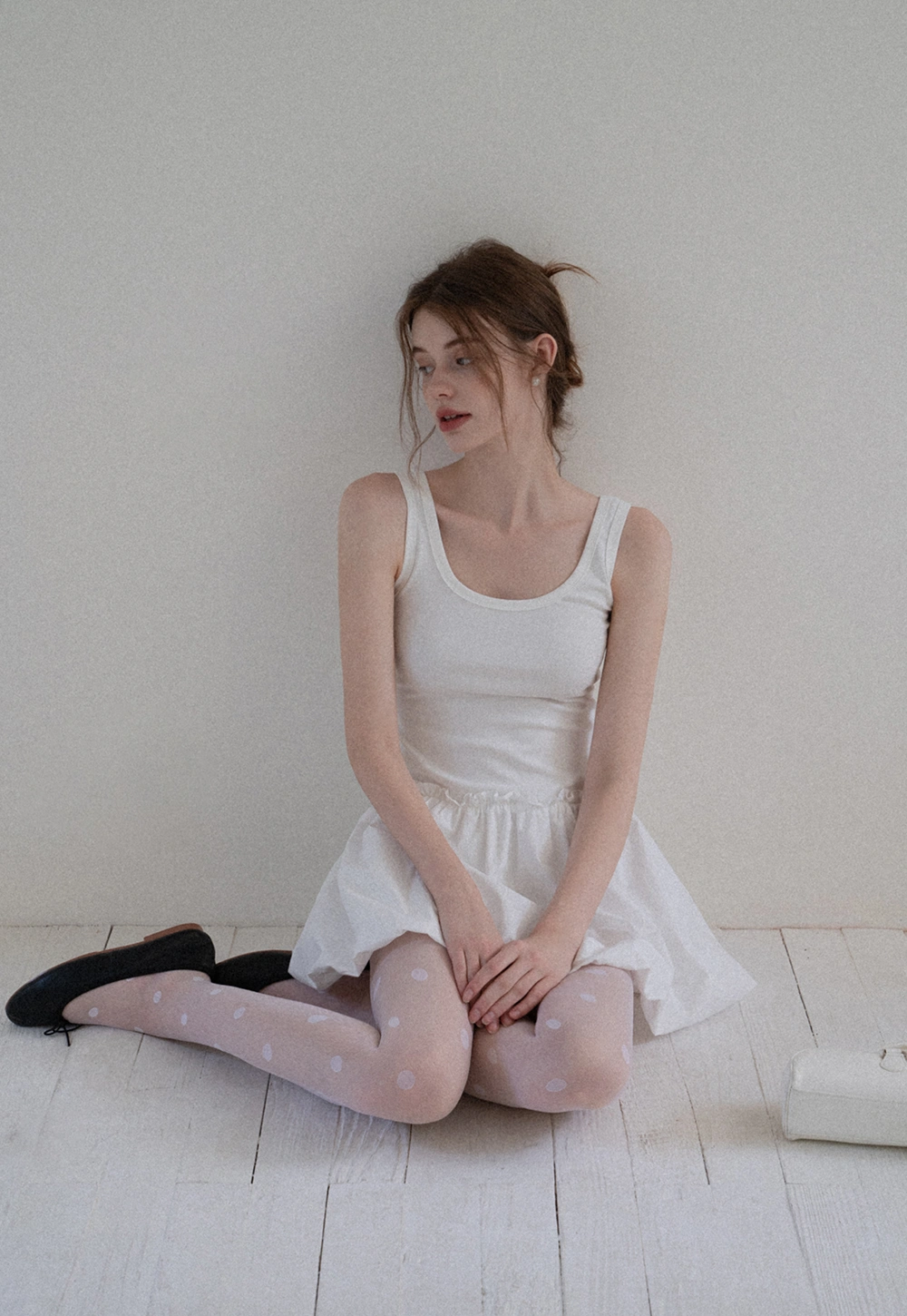 Bubble Hem Mini Dress