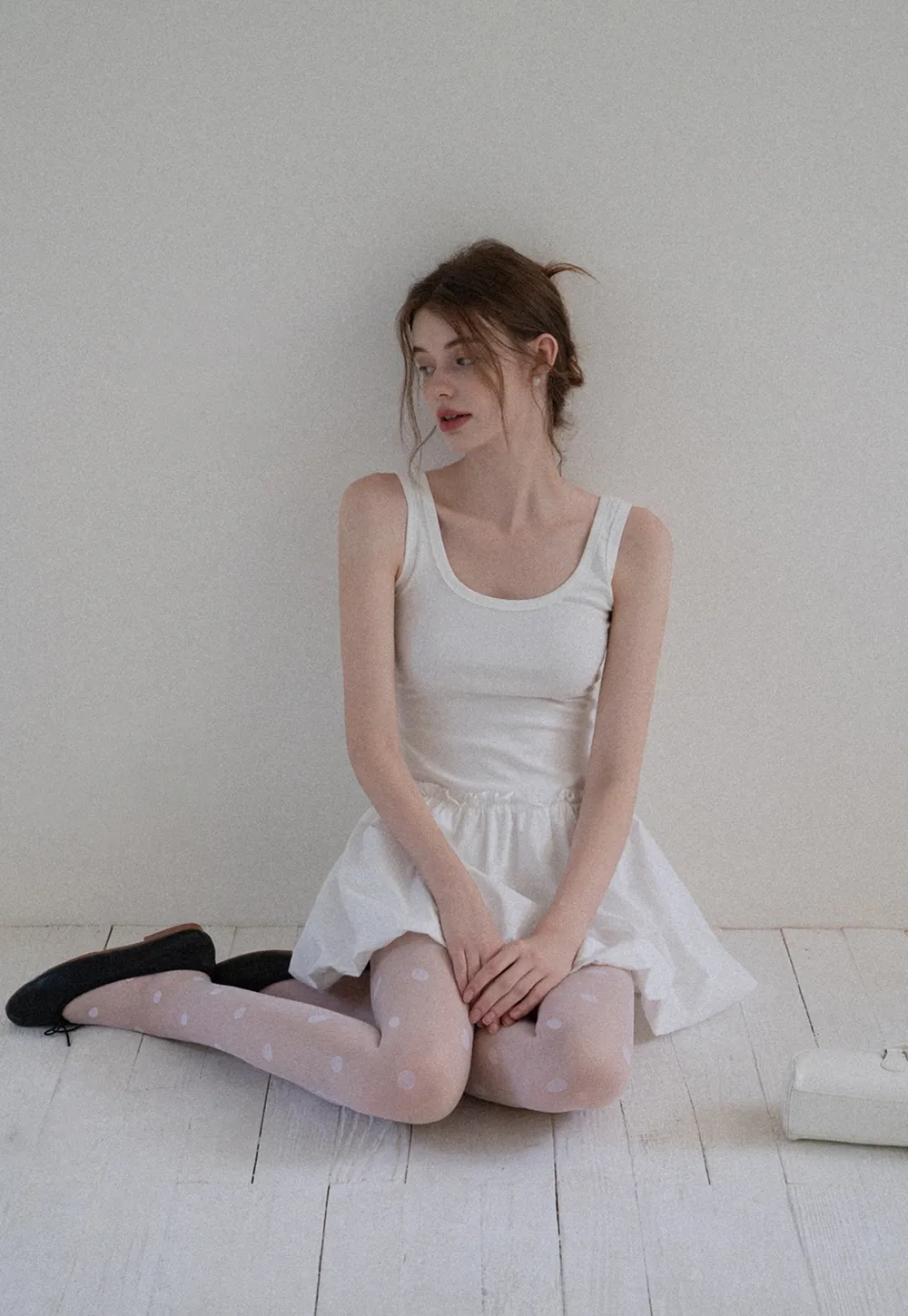 Bubble Hem Mini Dress