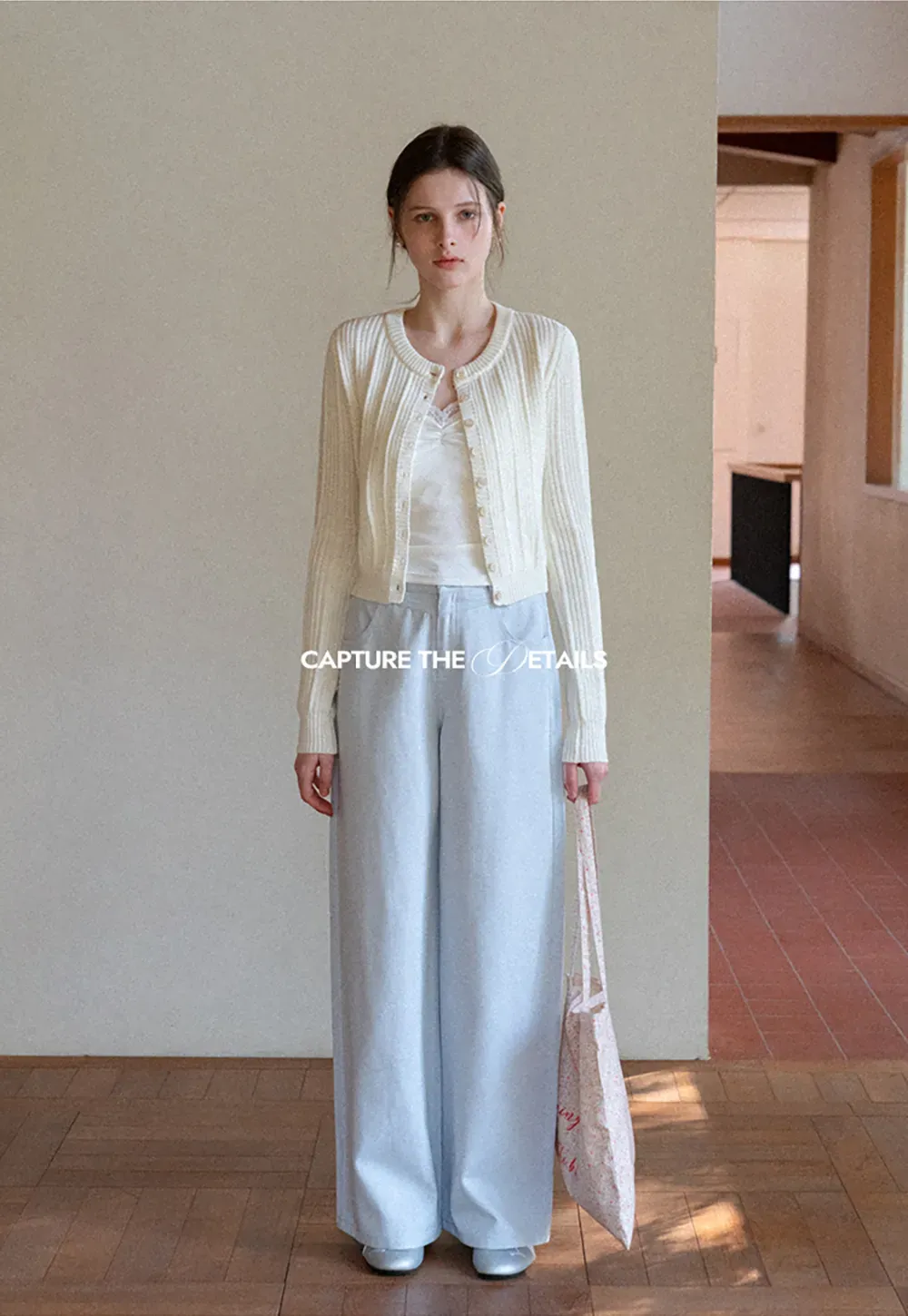 Wide Leg Casual Pants with Front Pockets