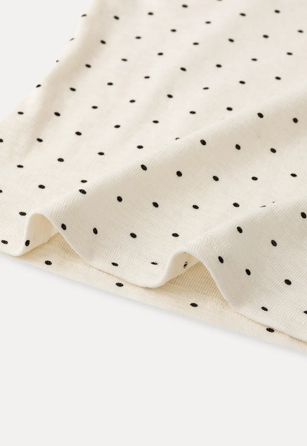 Polka Dot Short Sleeve T Shirt