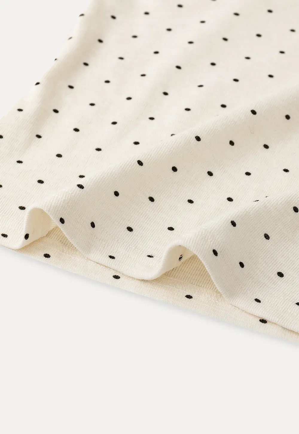 Polka Dot Short Sleeve T Shirt