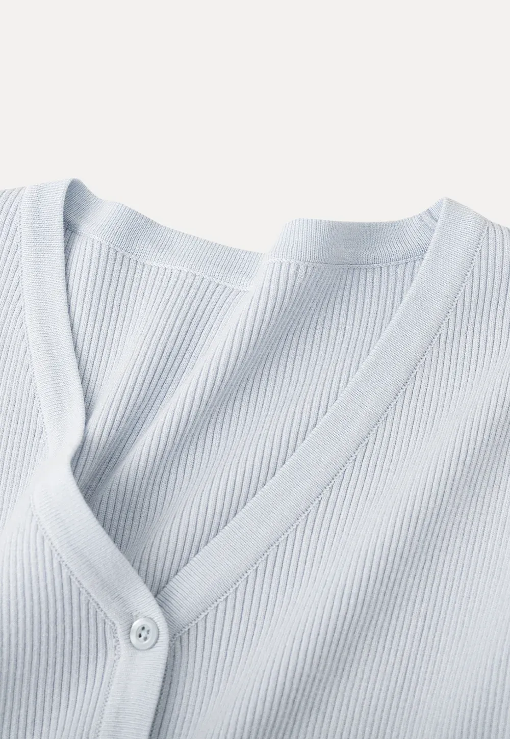 Light Knit Sweater Set with Tank Top and Cardigan Design