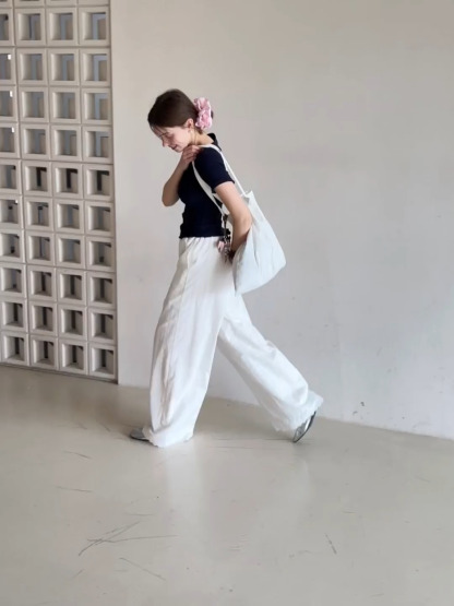 Short Sleeve T Shirt with Asymmetrical neckline