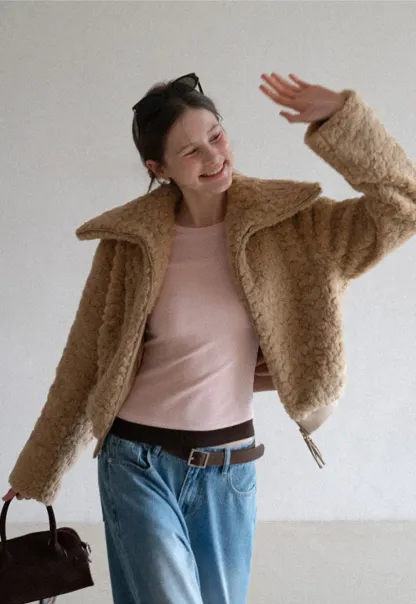 Long sleeve round neck layered t shirt design top