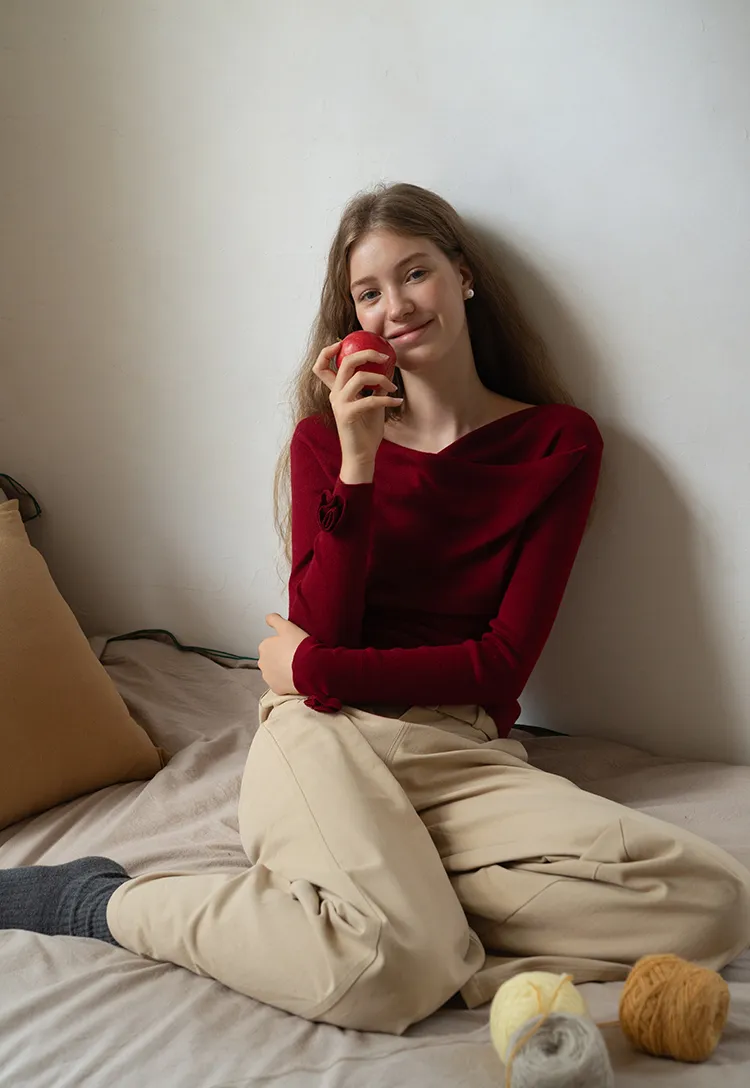 Belted Wide-Leg Trousers