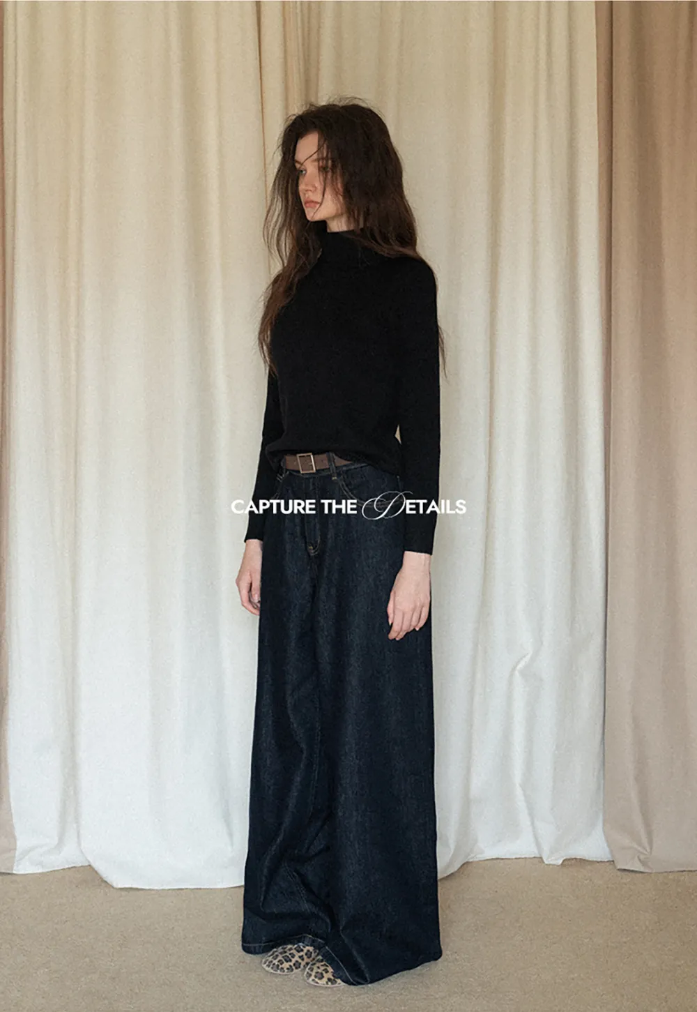 Soft Ribbed Turtleneck Sweater