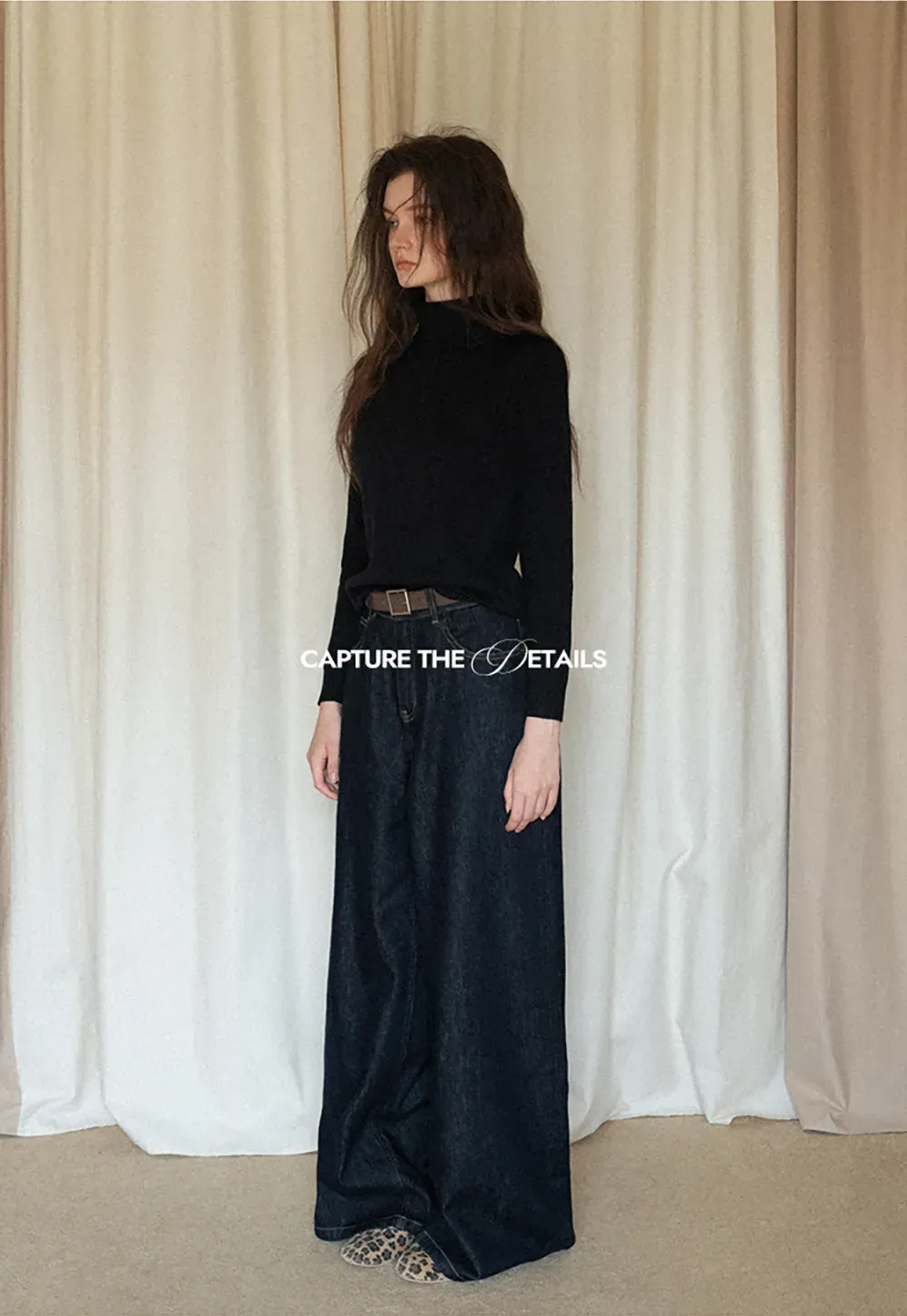 Soft Ribbed Turtleneck Sweater