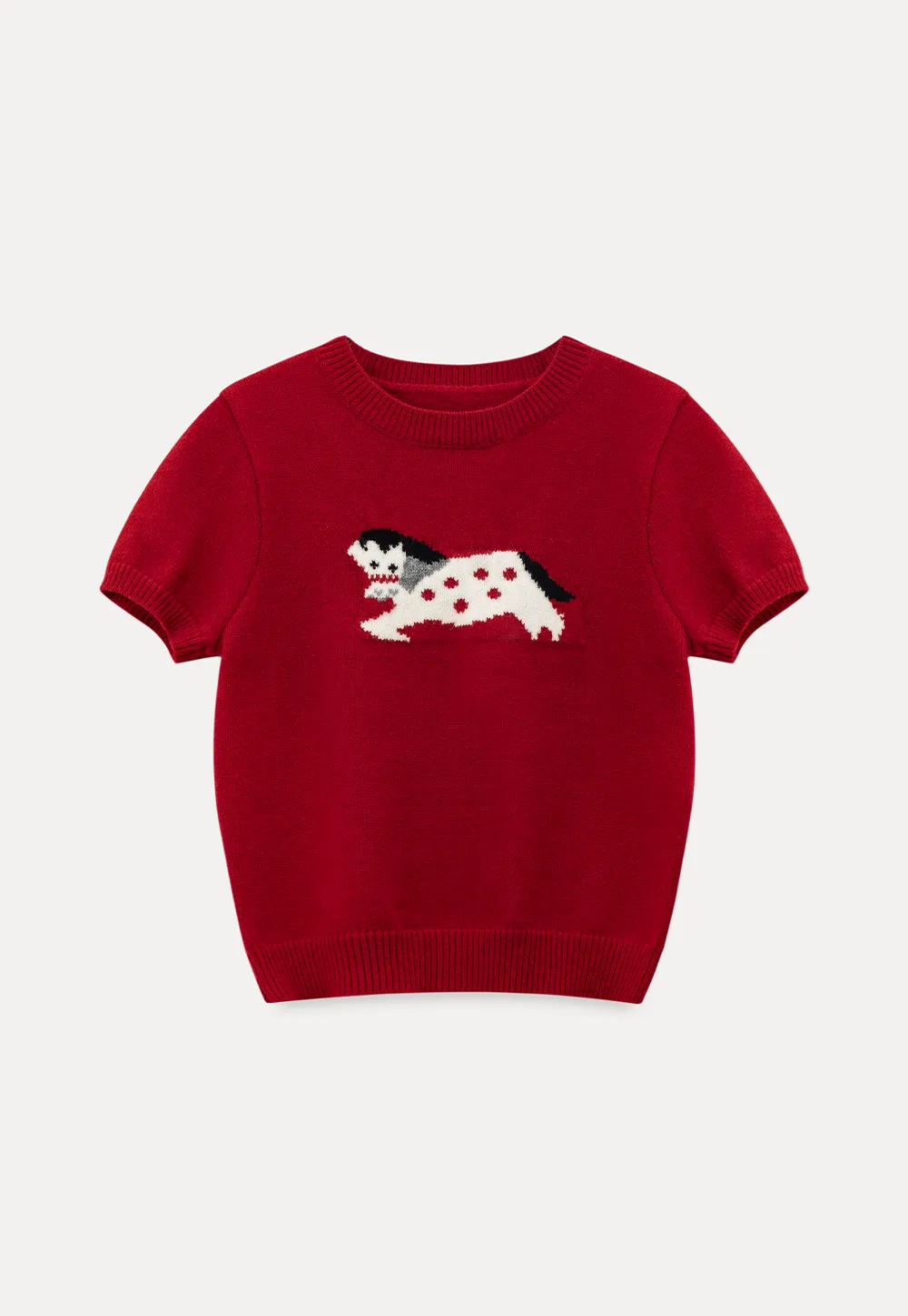 Stylish Knit Cardigan with Embroidered Design