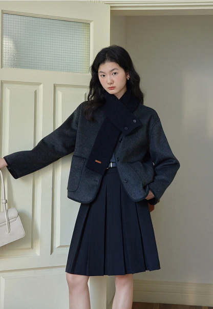 ジャケット・アウター Herlipto Bruxelles Wool-Blend Coat Herlipto Bruxelles Wool-Blend Coat