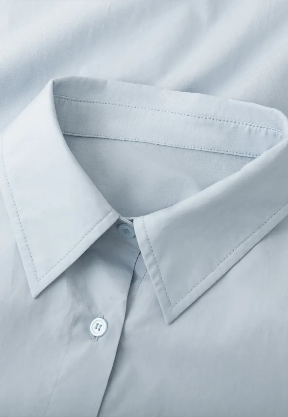 Classic button down shirt with rolled sleeves