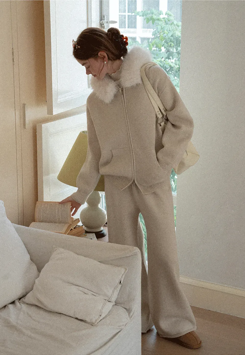 Knit Wide Leg Pants for Comfort and Style