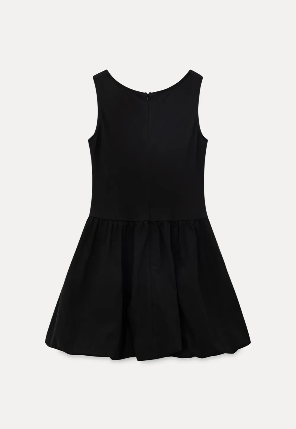 Sleeveless Square Neck Flared Mini Dress