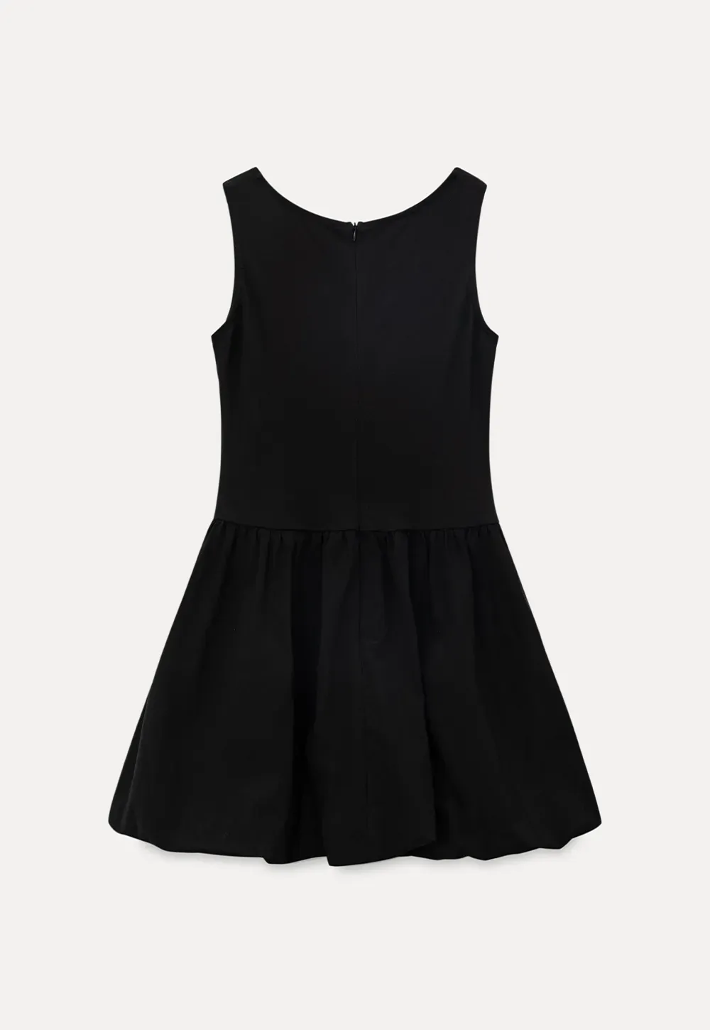 Sleeveless Square Neck Flared Mini Dress