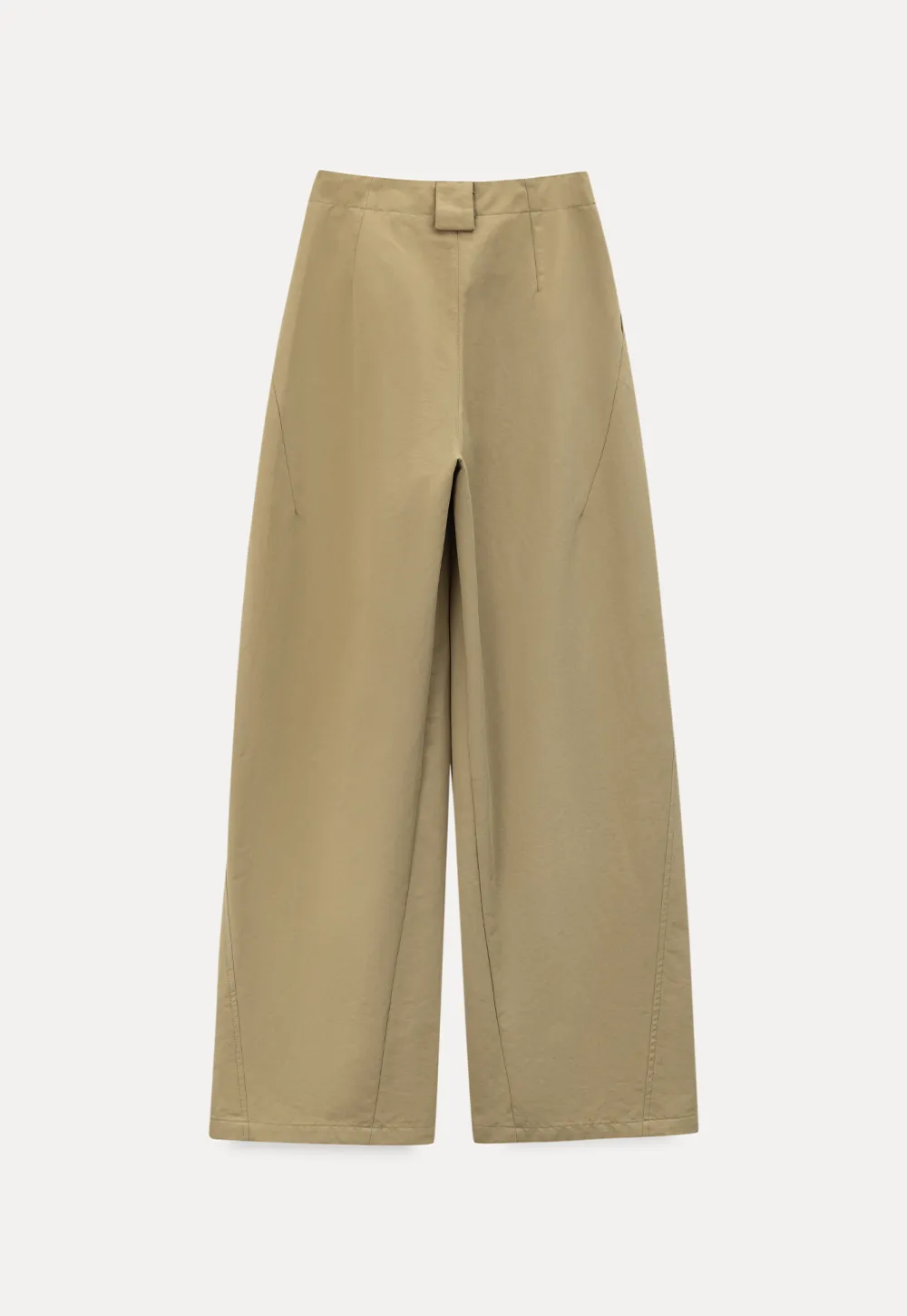 Wide Leg Pleated Casual Pants