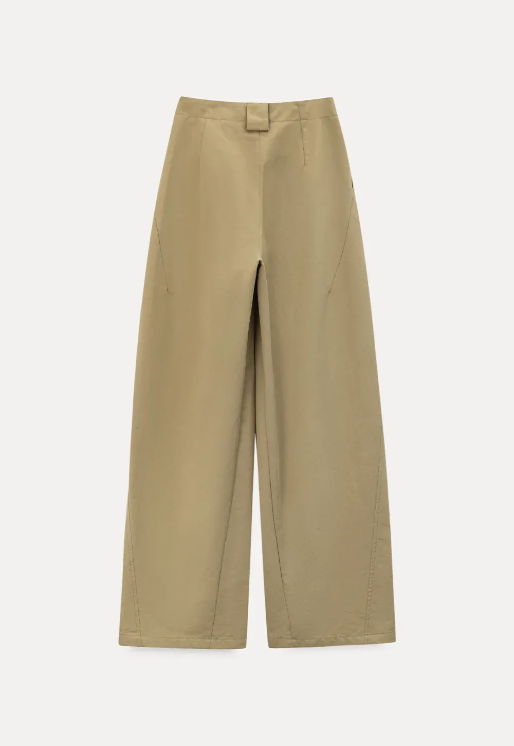 Wide Leg Pleated Casual Pants