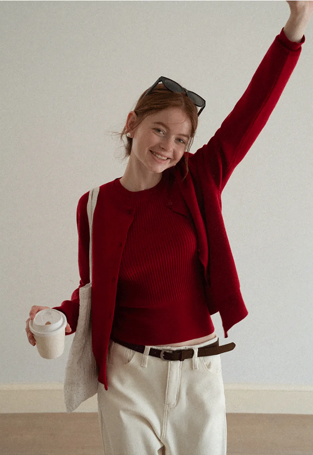 Ribbed Knit Tank Top for Women