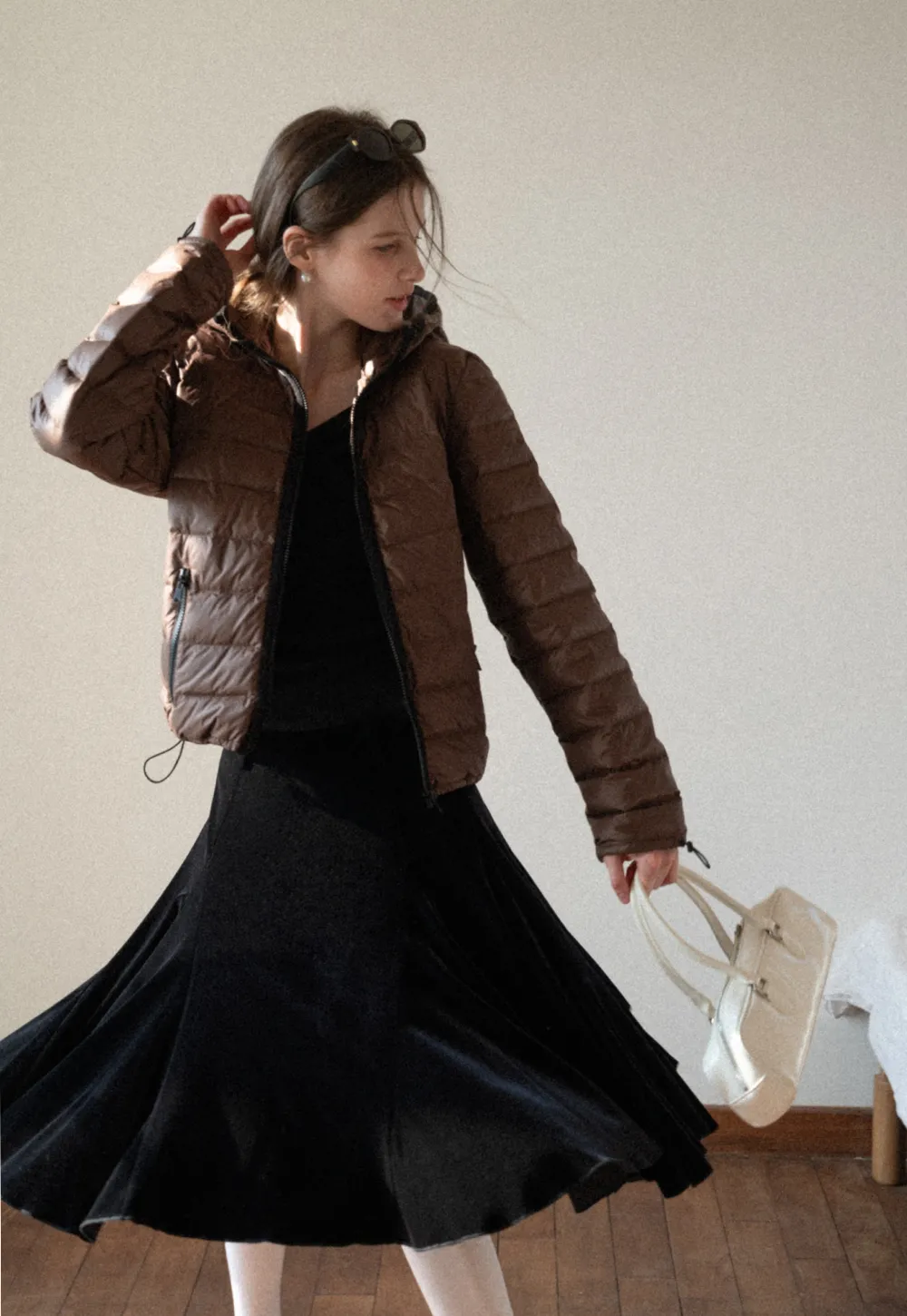 Elegant Long Sleeve Crop Top for Women