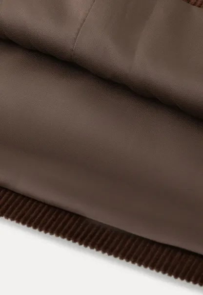 Corduroy Mini Skirt A-Line Design Women's Fashionable Bottoms