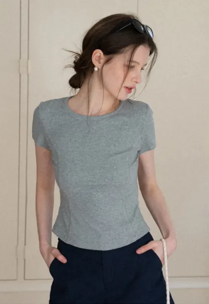 Short Sleeve Crew Neck T Shirt