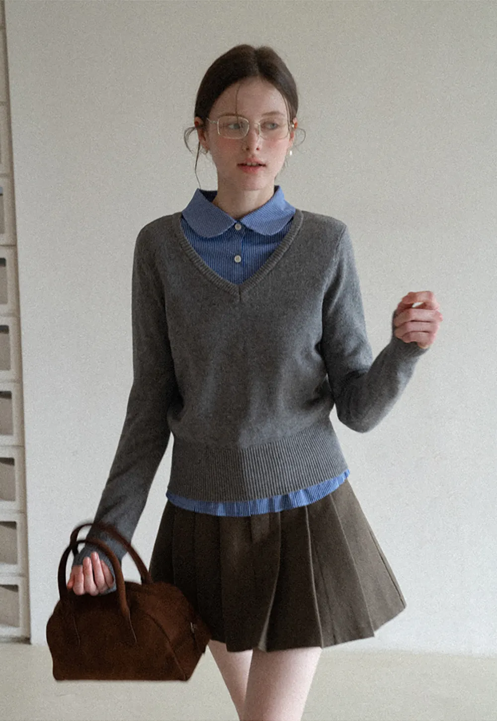 Classic Collar Long Sleeve Shirt