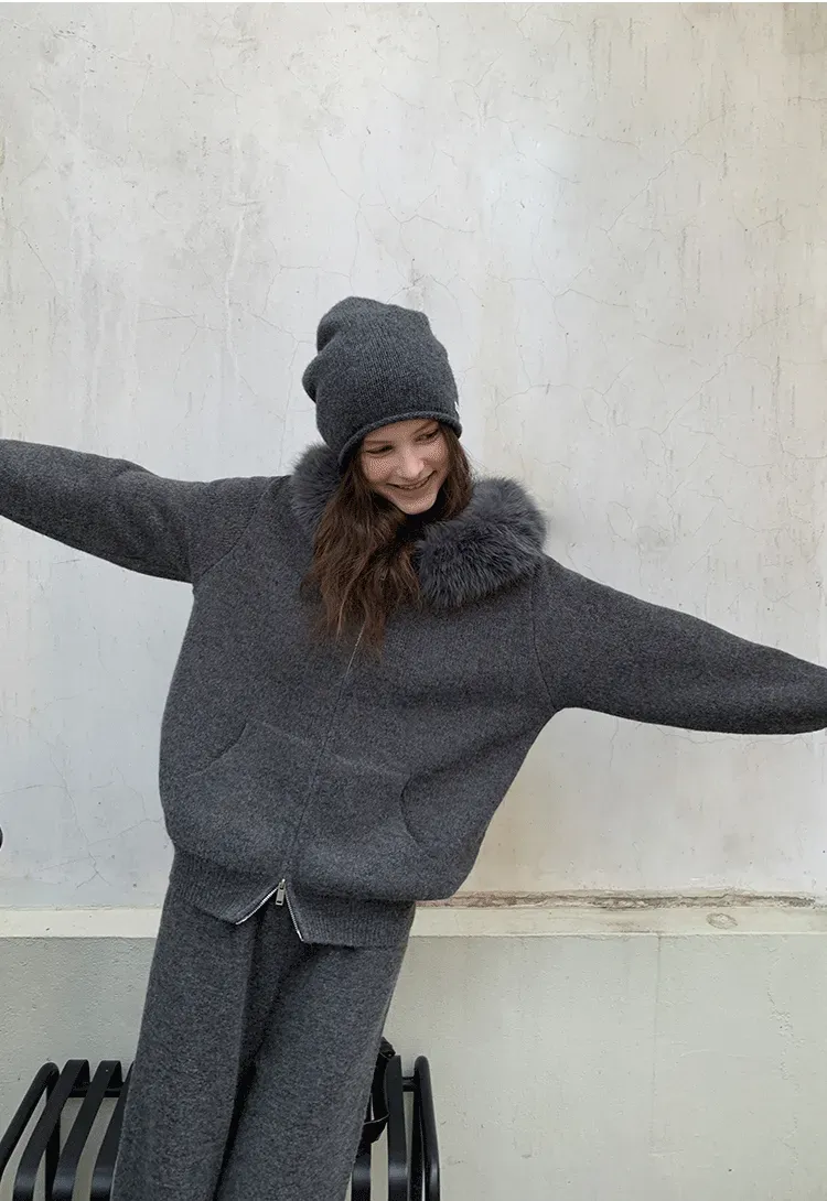 Knit Wide Leg Pants for Comfort and Style