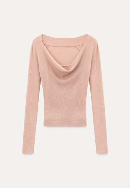 Woolen knit sweater and tank top