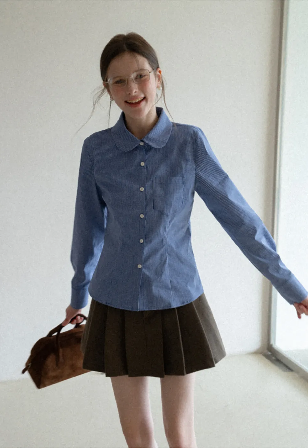 Classic Collar Long Sleeve Shirt