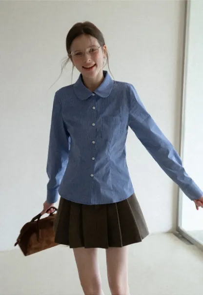 Classic Collar Long Sleeve Shirt