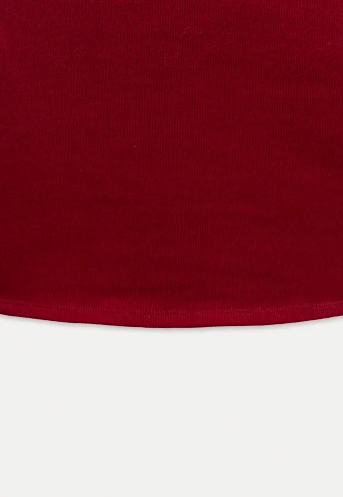 Women's Ribbed Halter Tank Top