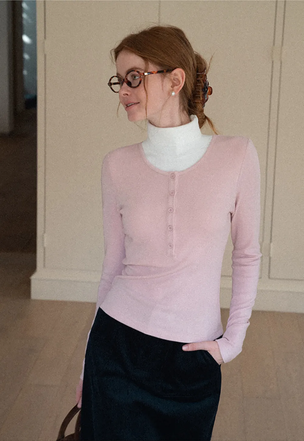 Corduroy Mini Skirt A-Line Design Women's Fashionable Bottoms