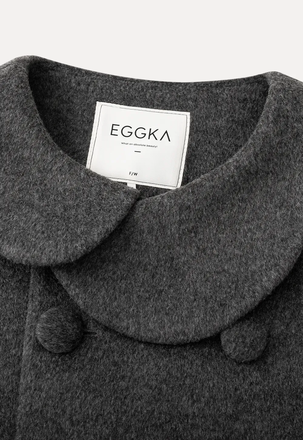 Elegant Wool Jacket for Women Simple Design Warm Coat