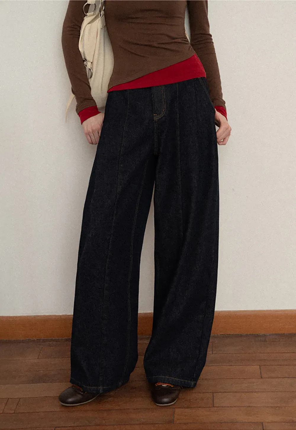 Wide Leg Denim Jeans for Women Casual Style