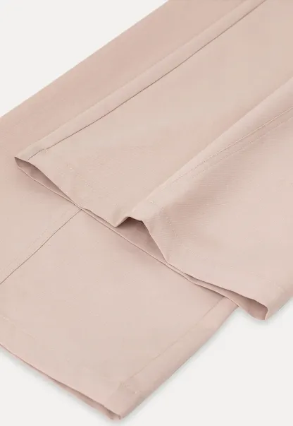 Wide Leg Casual Pants with Belted Waist