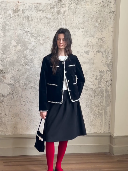 Knit Toe-Leggings Slim Fit Tights