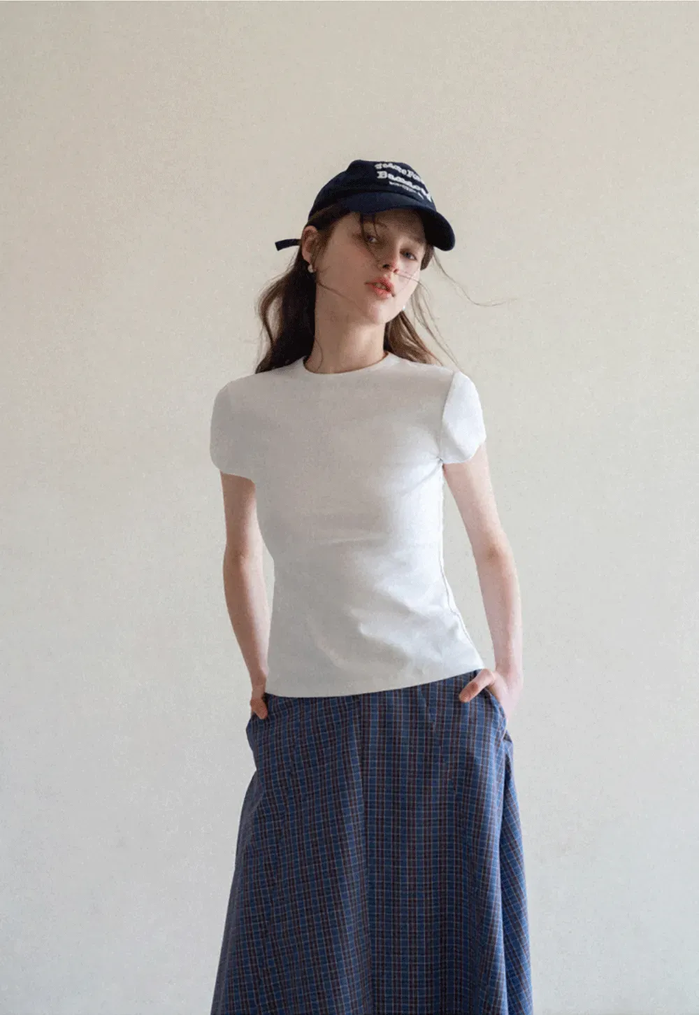 Slim Fit Short Sleeve Crew Neck T Shirt