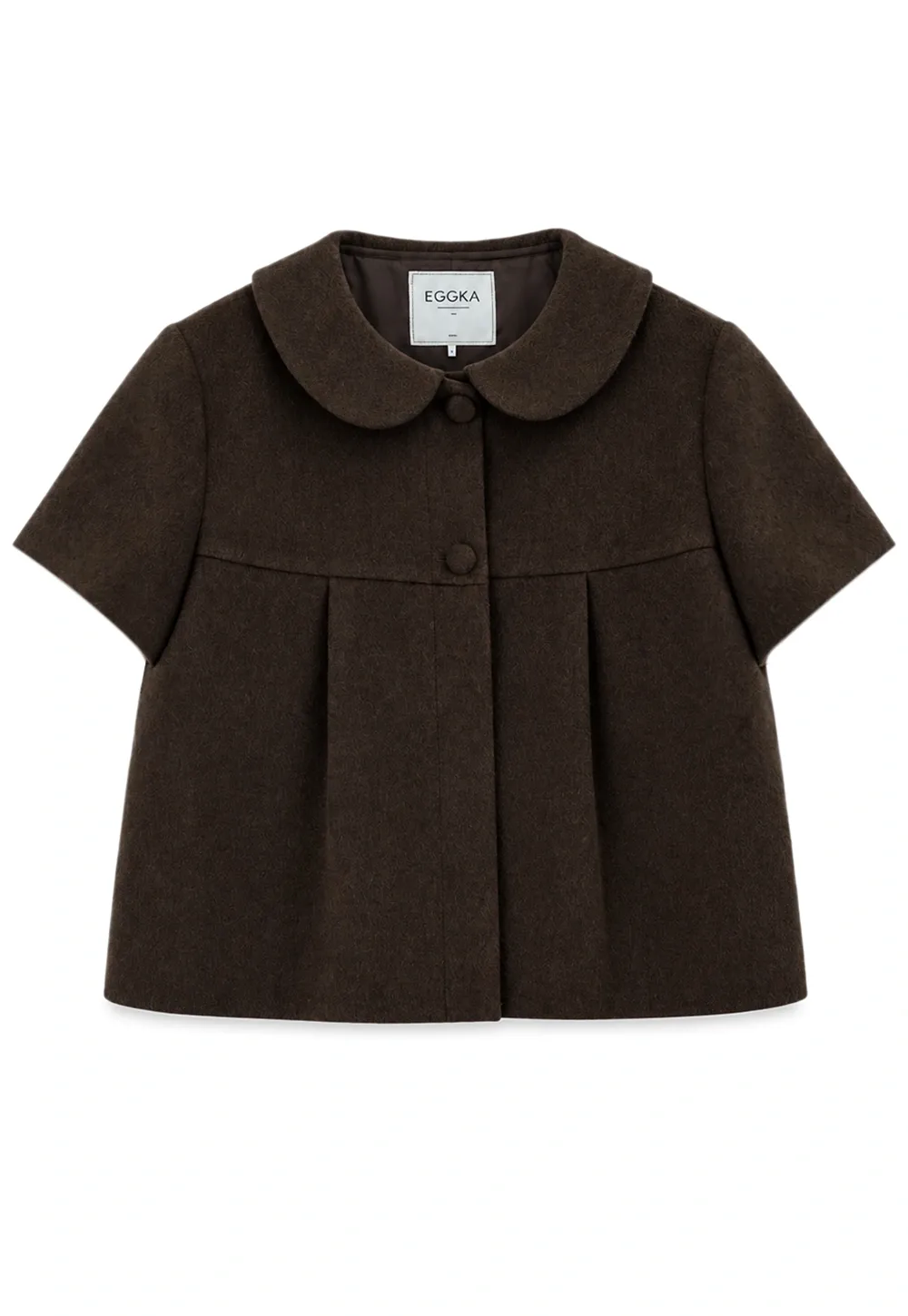 Peter Pan Collar Cropped Short Jacket