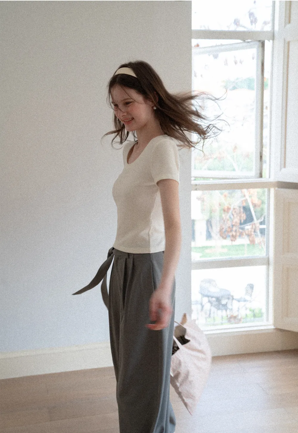 Short Sleeve V Neck T Shirt