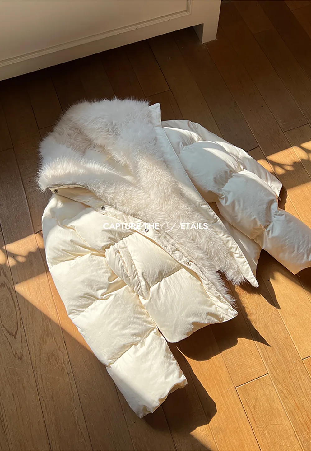 Fur Collar Puffy Short Jacket