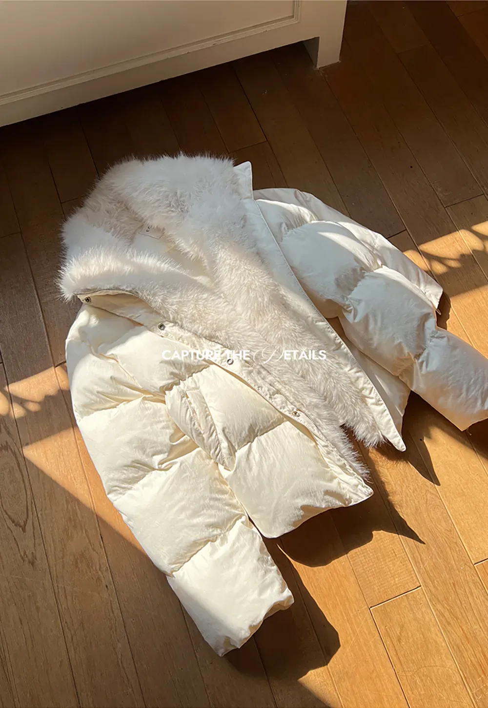 Fur Collar Puffy Short Jacket