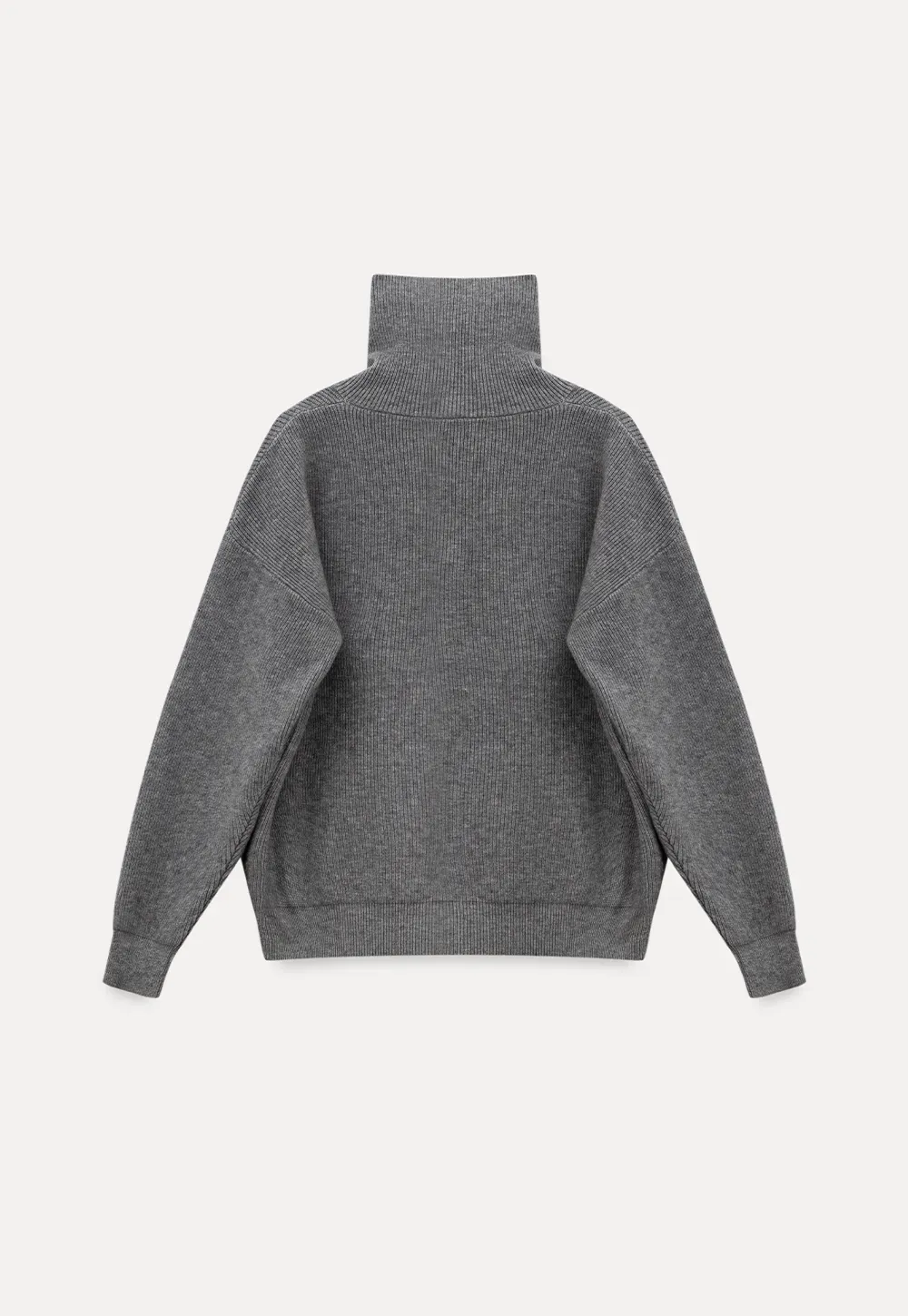 Turtleneck Knit Sweater for Women