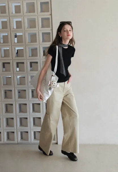 Slim Fit Short Sleeve Crew Neck T Shirt