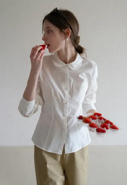 Classic Collar Long Sleeve Shirt