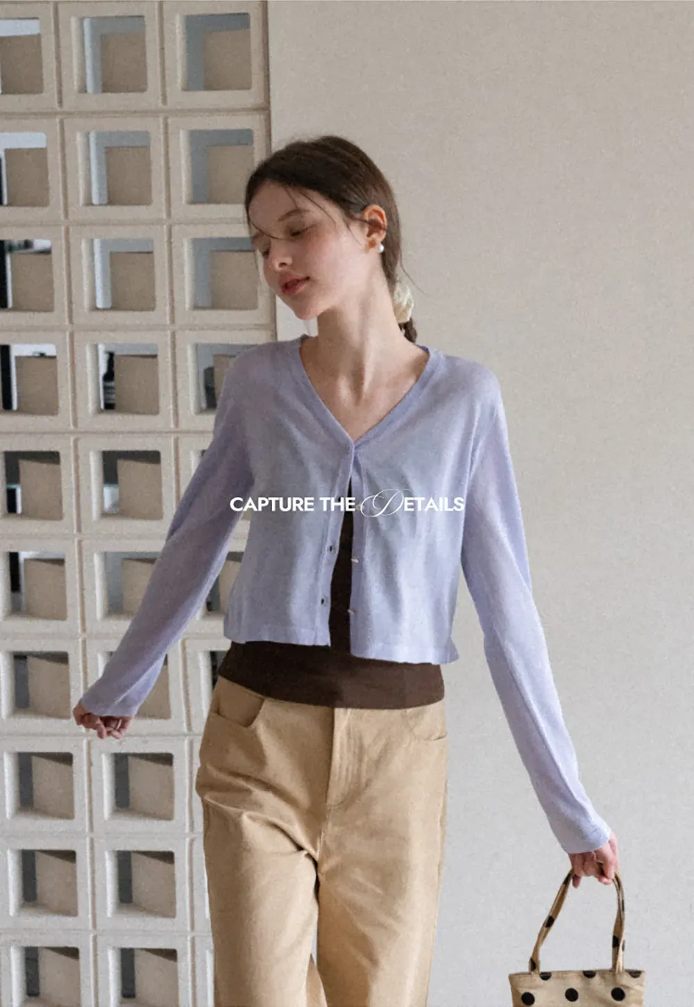 Lightweight Long Sleeve Cropped Knit Top