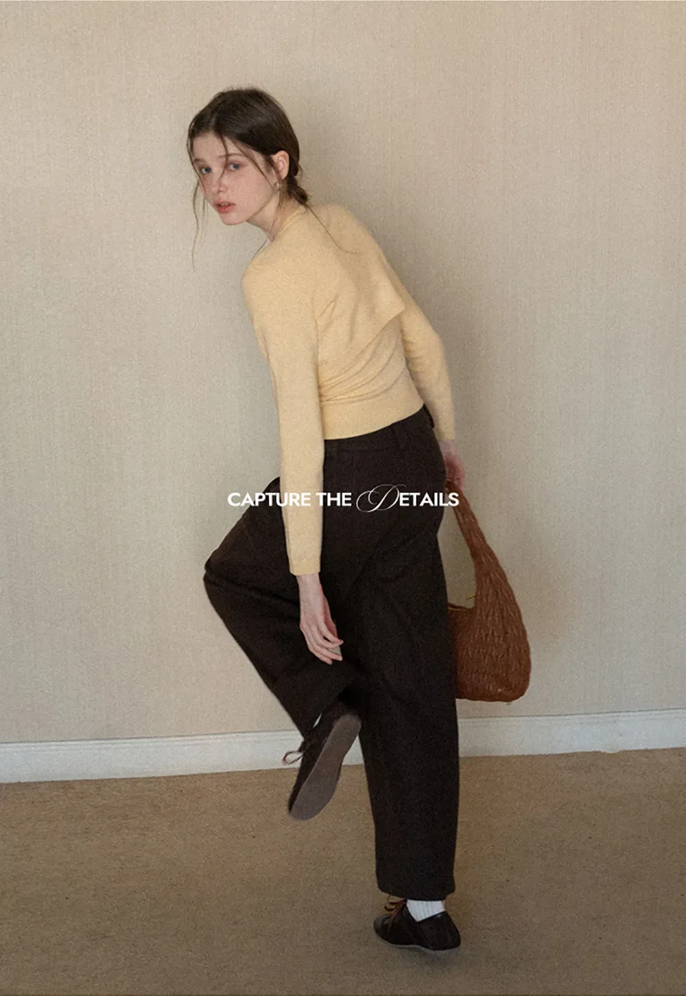 Elegant Knit Cardigan with Button Detail and Tank Top Set