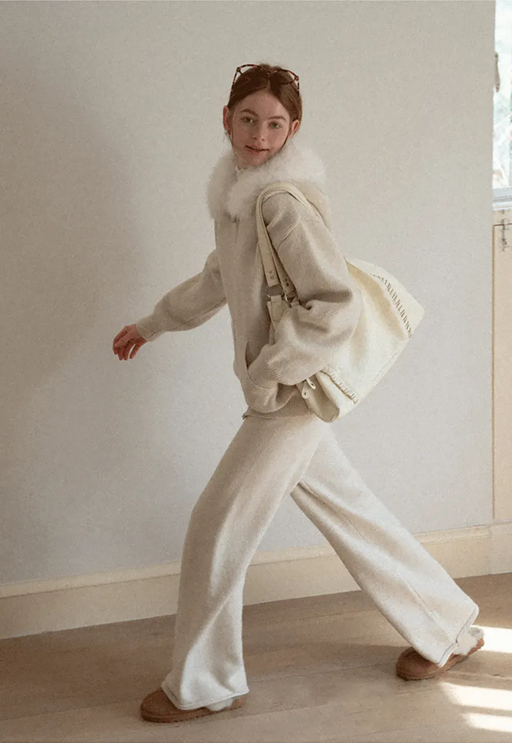 Knit Wide Leg Pants for Comfort and Style