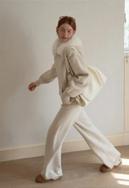 Knit Wide Leg Pants for Comfort and Style