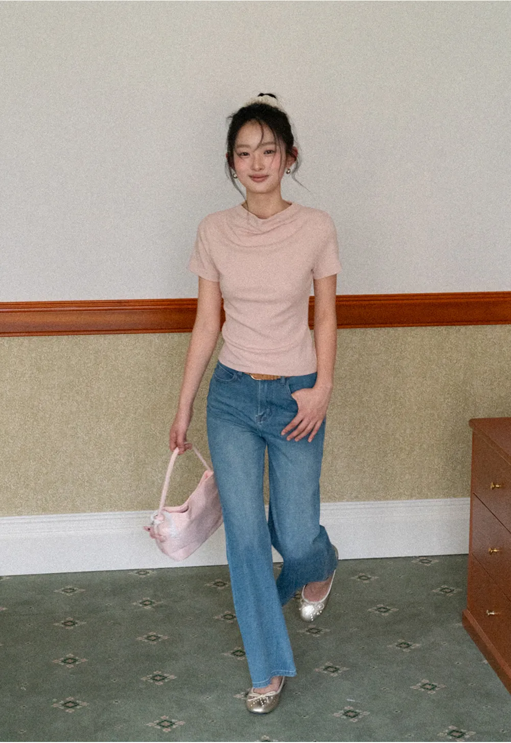 Short Sleeve Crew Neck T Shirt