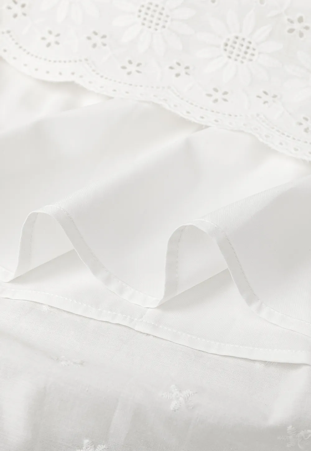 Tiered A-line Midi Skirt with Pleated Detail