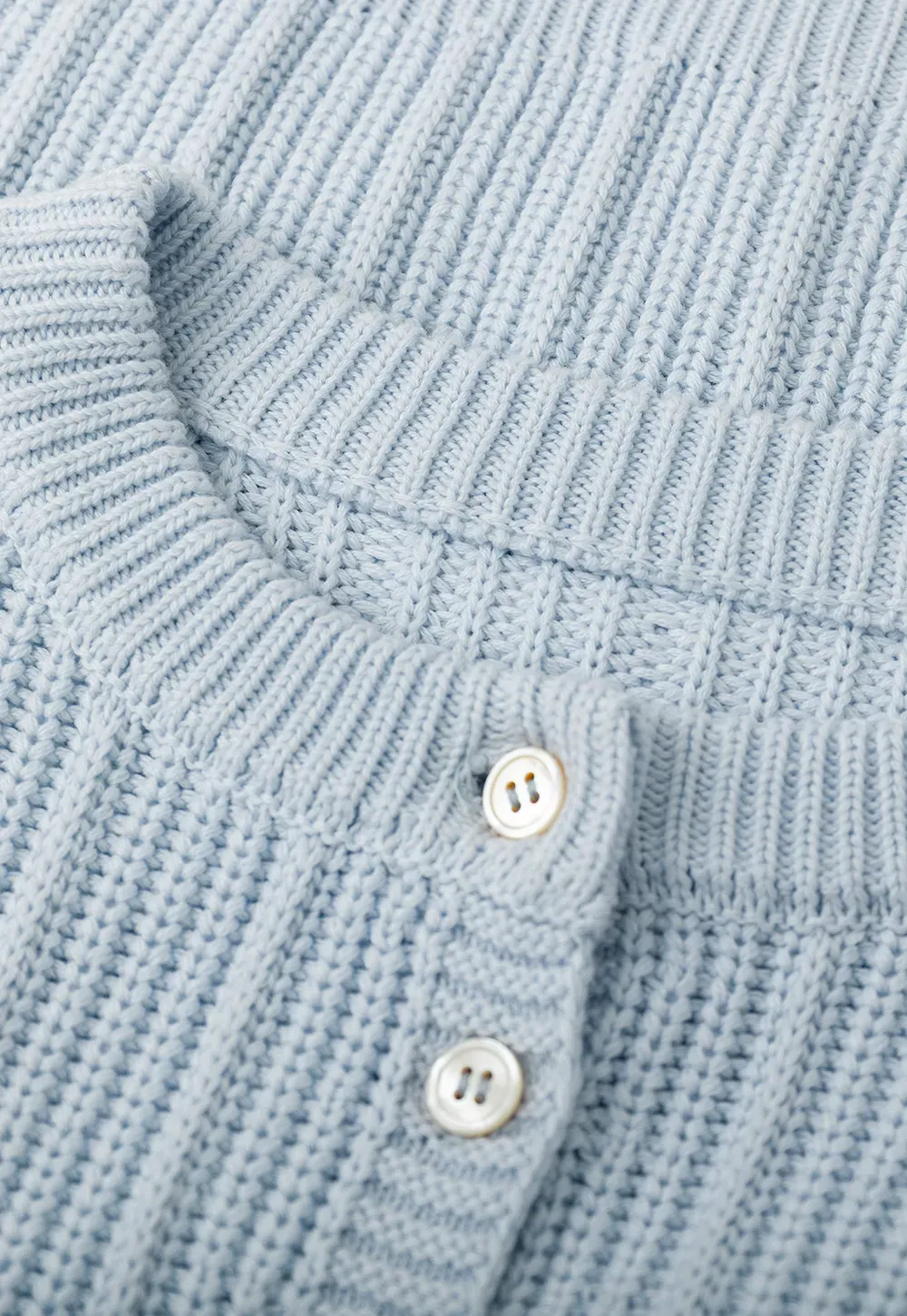 Ribbed Knit Cardigan with Button Closure