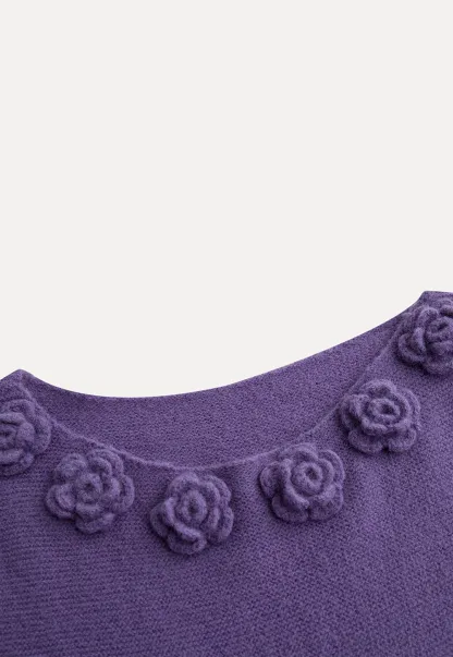 Women Off Shoulder Knit Sweater